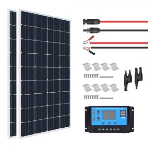 kit panneau solaire batterie 12v